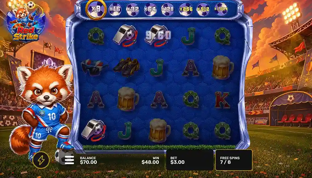 Red Strike Features
